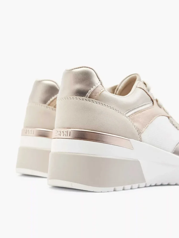 Dames Esprit Beige Sneaker