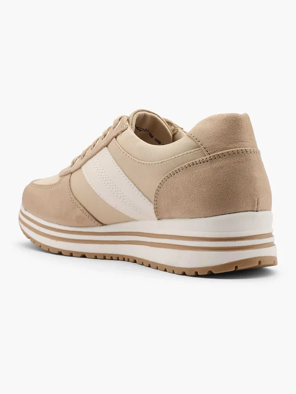 Dames Graceland Beige Sneaker