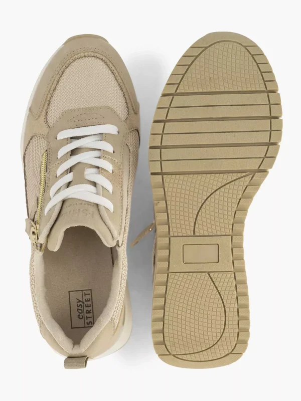 Dames Easy Street Beige Sneaker