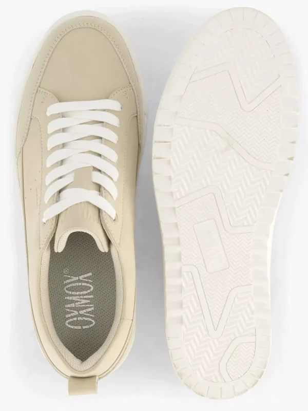 Heren Oxmox Beige Sneaker