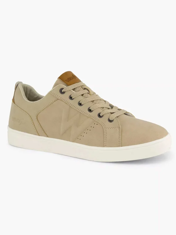 Heren Wrangler Beige Sneaker