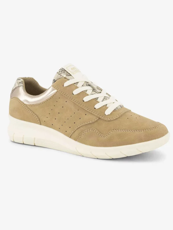 Dames Easy Street Beige Sneaker