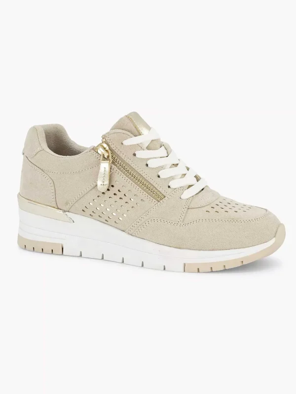 Dames Easy Street Beige Sneaker Sleehak