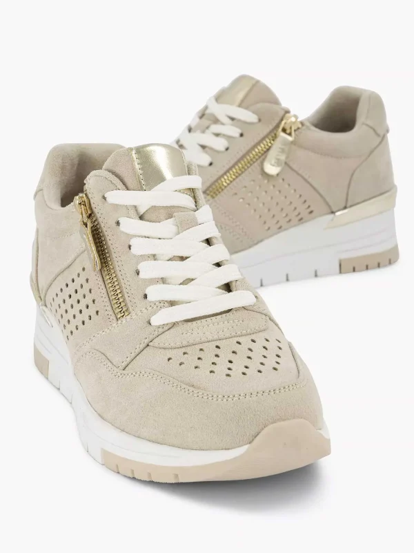 Dames Easy Street Beige Sneaker Sleehak