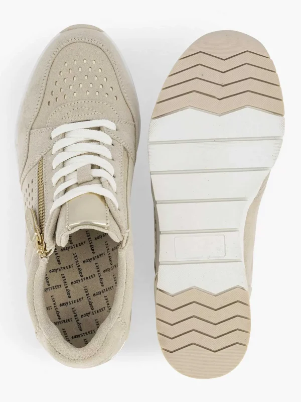 Dames Easy Street Beige Sneaker Sleehak