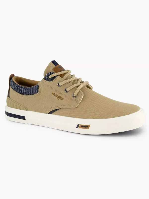 Heren Wrangler Beige Sneakers