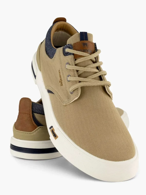 Heren Wrangler Beige Sneakers