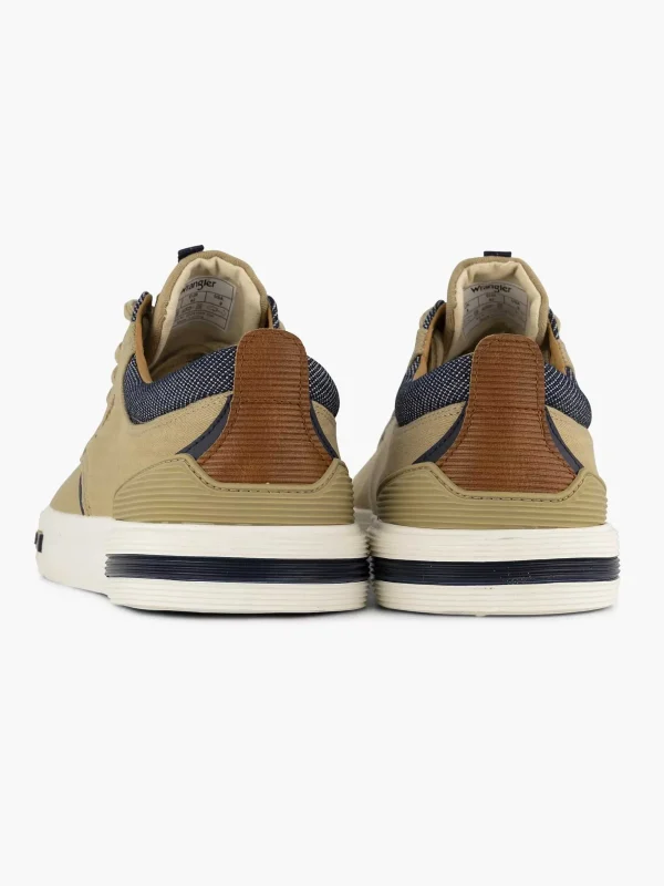 Heren Wrangler Beige Sneakers