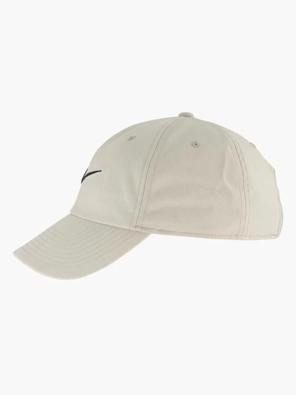 Dames Nike Beige U Nk Club Cap U Cb Swsh L