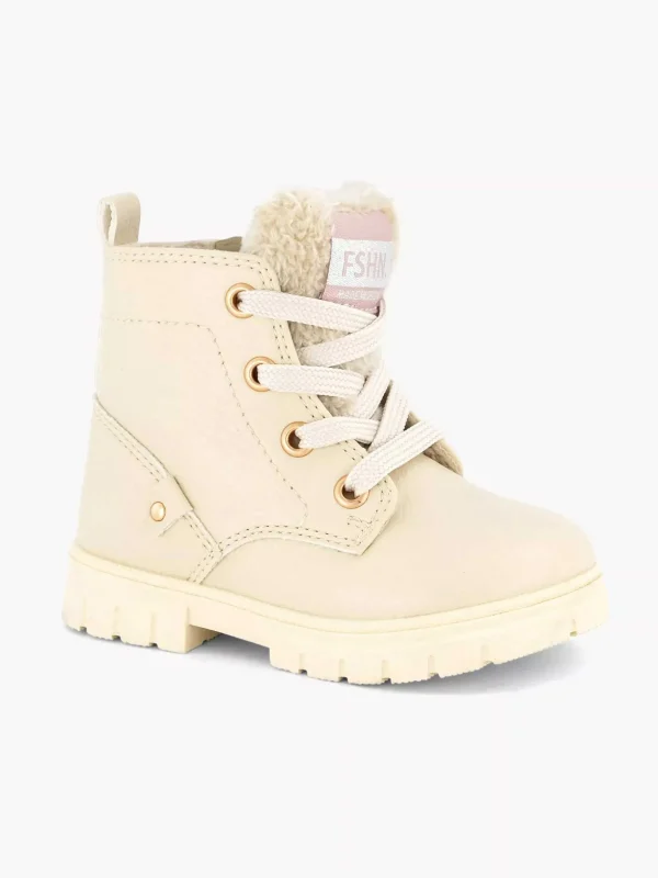 Kinderen Graceland Beige Veterboot Teddy