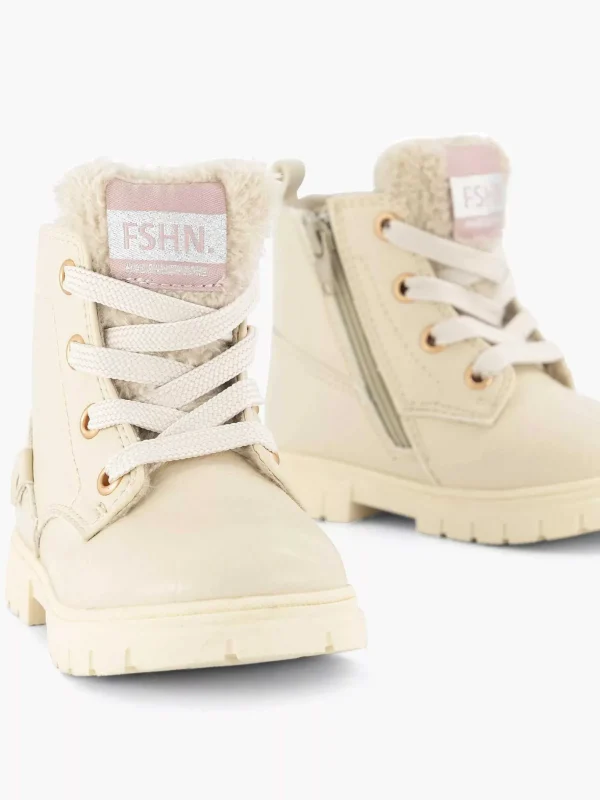 Kinderen Graceland Beige Veterboot Teddy