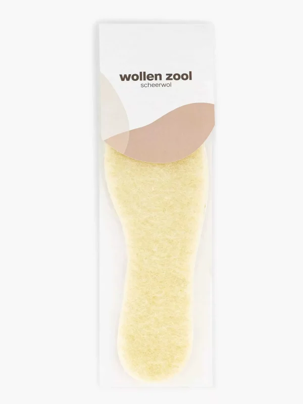 Kinderen vanHaren Beige Wollen Zool 36-41