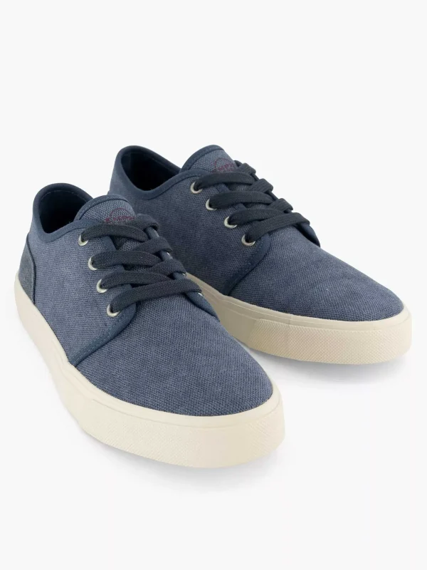 Heren Memphis One Blauwe Canvas Sneaker