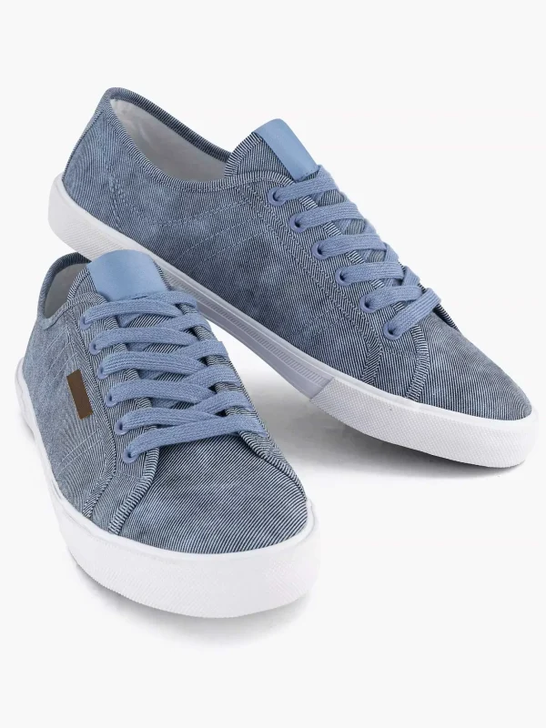 Heren Memphis One Blauwe Canvas Sneaker