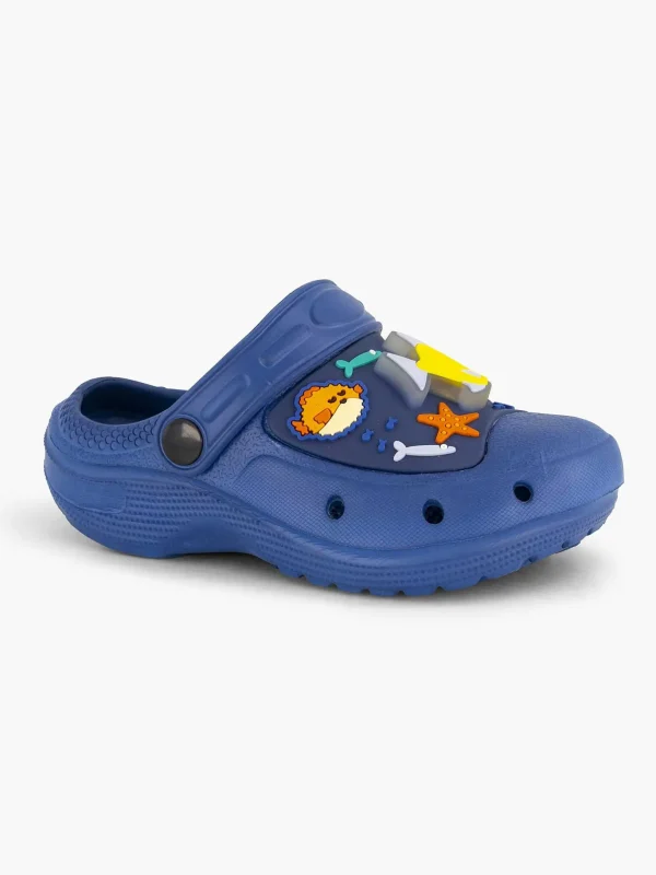 Kinderen Blue Fin Blauwe Clog Lichtjes