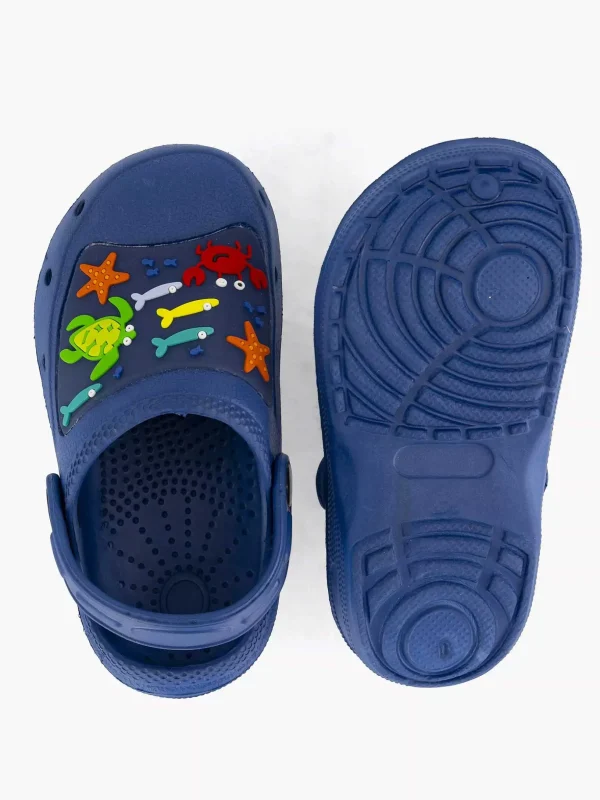 Kinderen Blue Fin Blauwe Clog Lichtjes