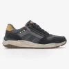 Heren Easy Street Blauwe Comfort Veterschoen