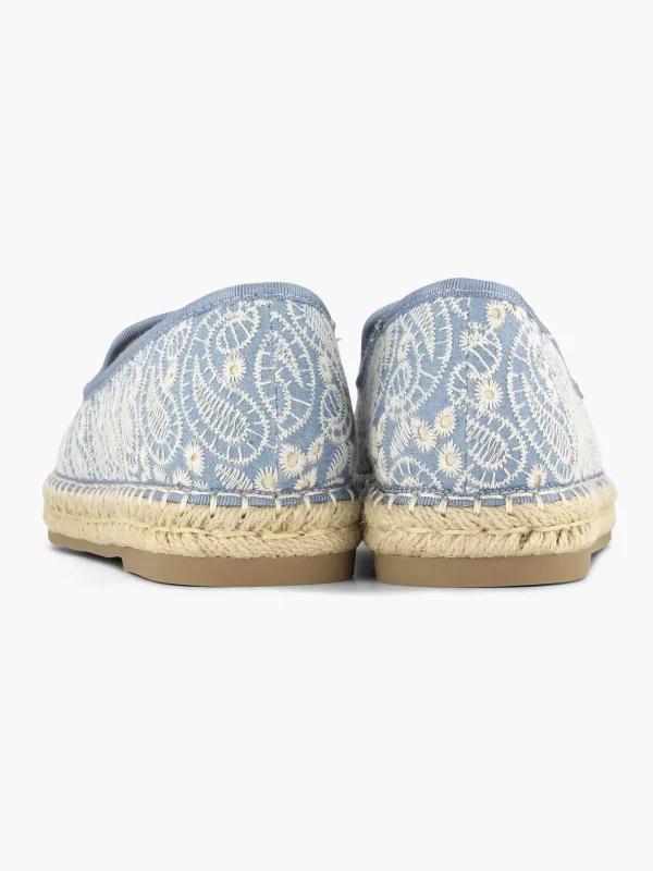 Dames Graceland Blauwe Espadrille