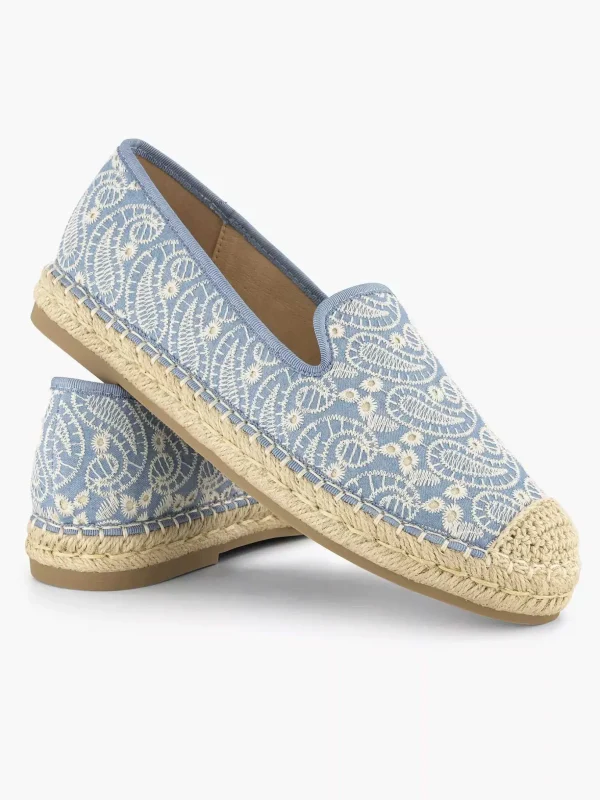 Dames Graceland Blauwe Espadrille