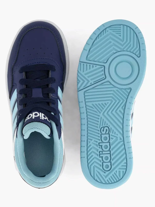 Kinderen adidas Blauwe Hoops 3.0 K