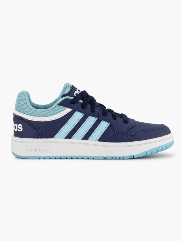 Kinderen adidas Blauwe Hoops 3.0 K