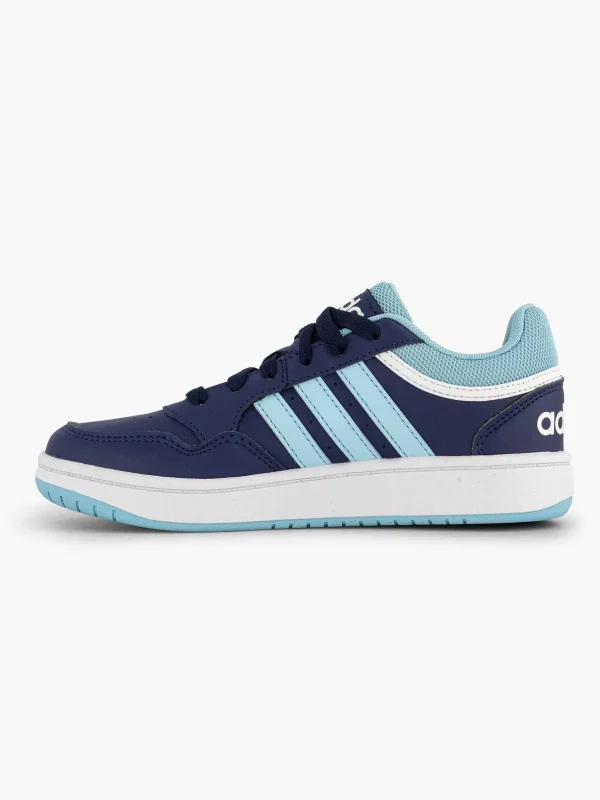 Kinderen adidas Blauwe Hoops 3.0 K