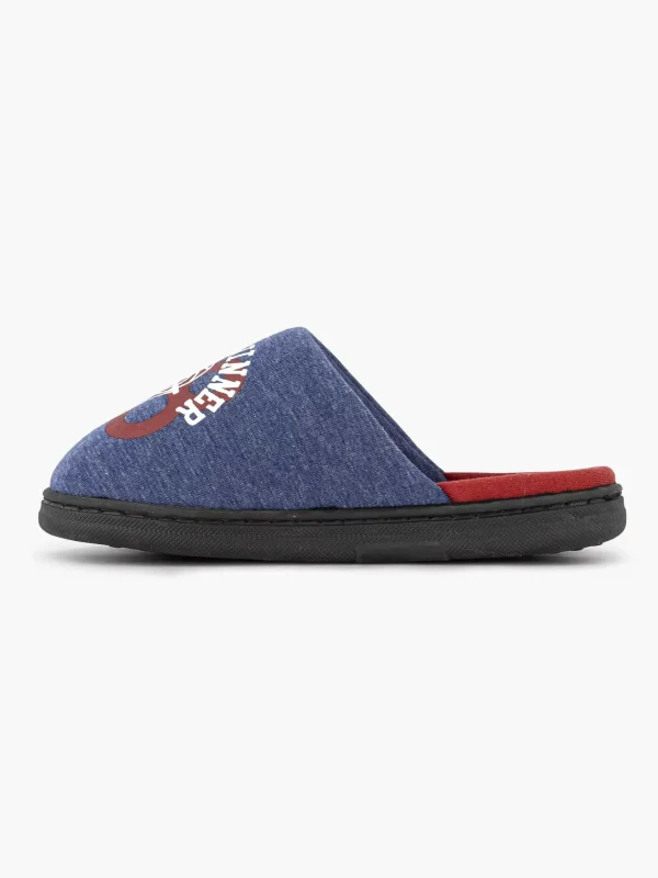 Kinderen Vty Blauwe Instap Pantoffel