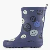Kinderen Landrover Blauwe Regenlaars Smiley