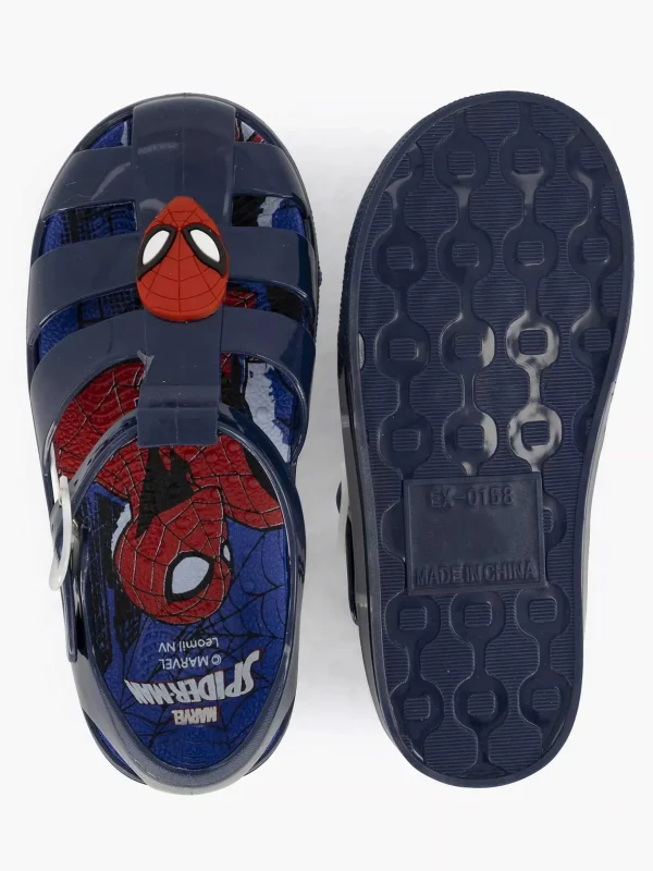 Kinderen Spiderman Blauwe Sandaal