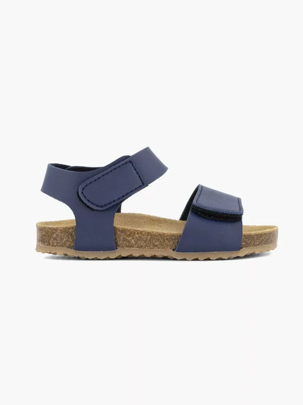 Kinderen Bobbi-Shoes Blauwe Sandaal Klittenband