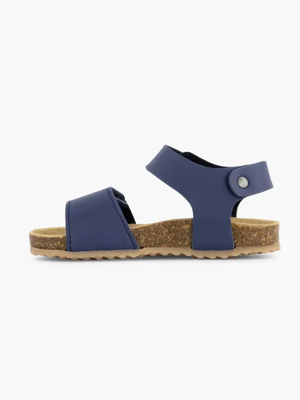 Kinderen Bobbi-Shoes Blauwe Sandaal Klittenband