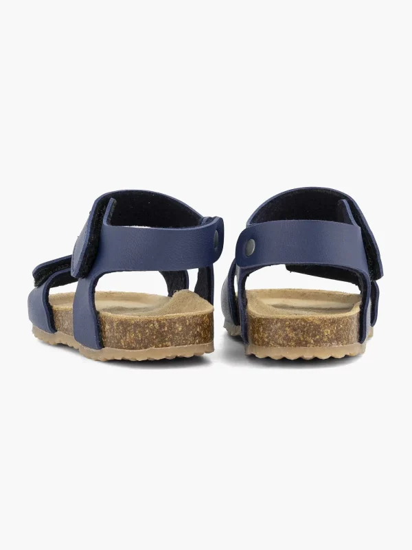 Kinderen Bobbi-Shoes Blauwe Sandaal Klittenband