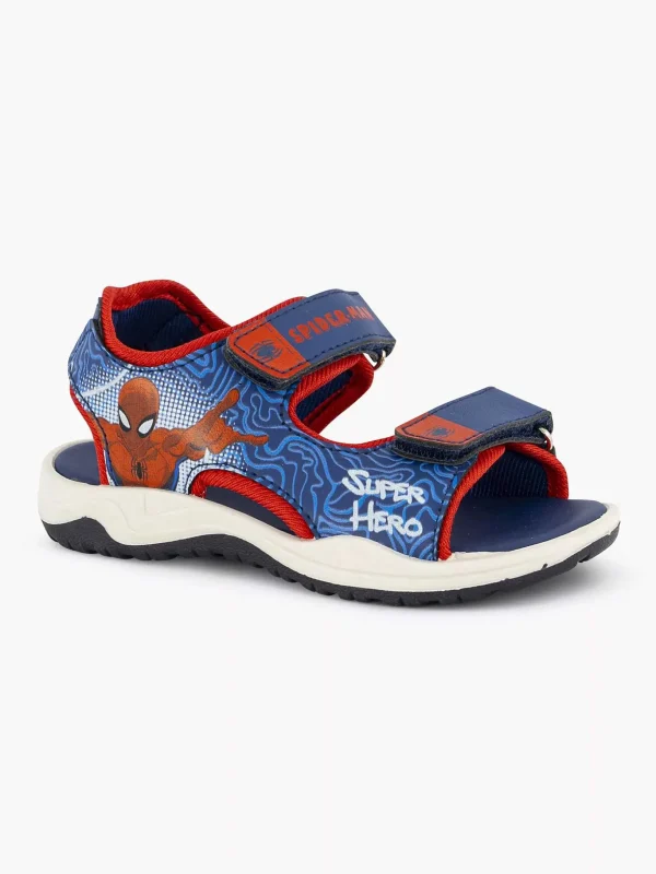 Kinderen Spiderman Blauwe Sandaal