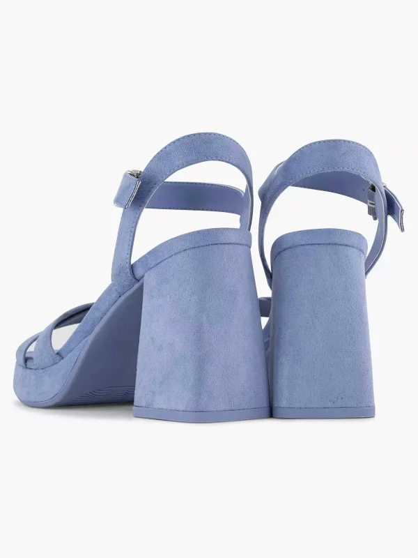 Dames Graceland Blauwe Sandalette