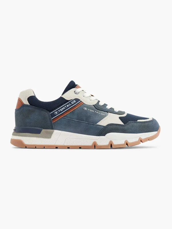 Heren TOM TAILOR Blauwe Sneaker