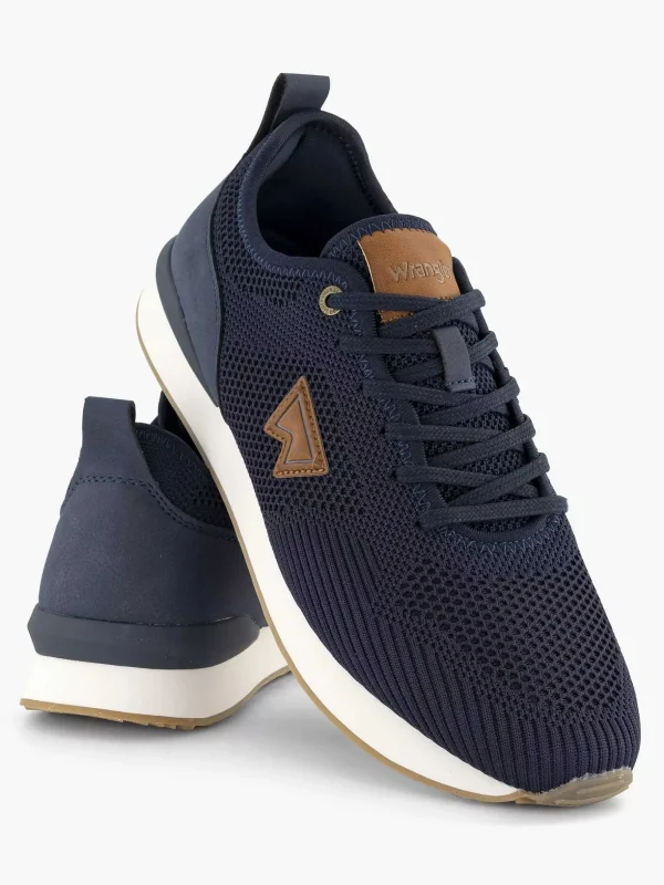 Heren Wrangler Blauwe Sneaker
