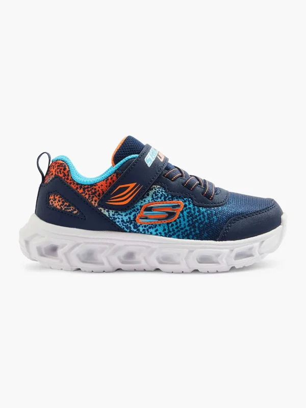 Kinderen Skechers Blauwe Sneaker Lichtjes