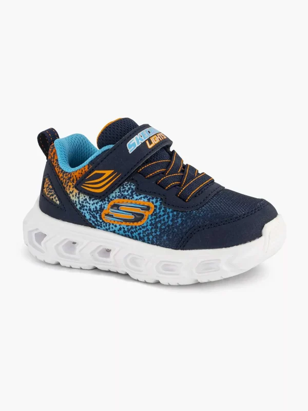 Kinderen Skechers Blauwe Sneaker Lichtjes