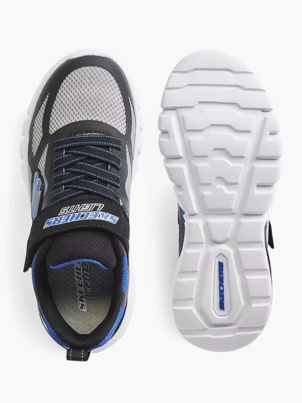 Kinderen Skechers Blauwe Sneaker Lichtjes