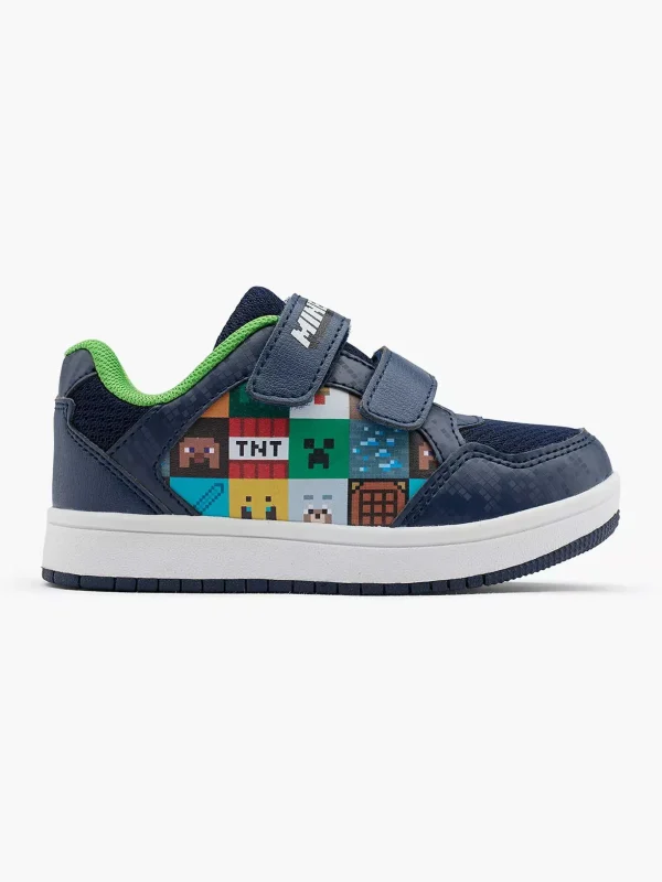 Kinderen Minecraft Blauwe Sneaker