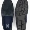 Heren Easy Street Blauwe Suede Comfort Instapper