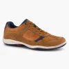 Heren Easy Street Bruine Comfort Sneaker
