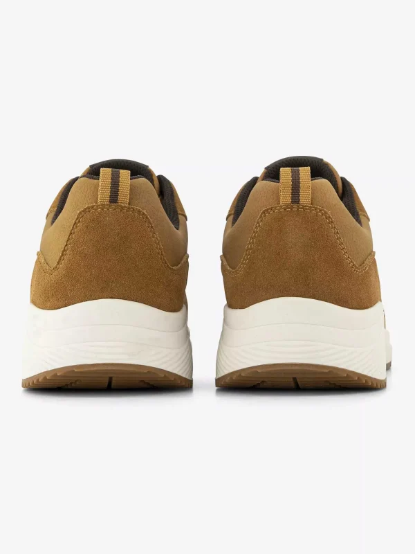 Heren Easy Street Bruine Comfort Sneaker