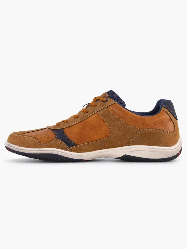 Heren Easy Street Bruine Comfort Sneaker