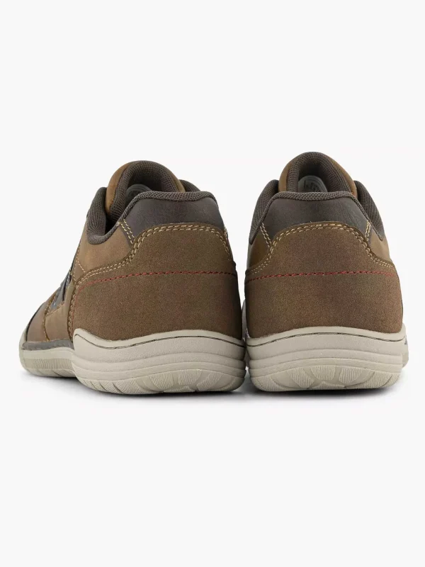 Heren Easy Street Bruine Comfort Sneaker