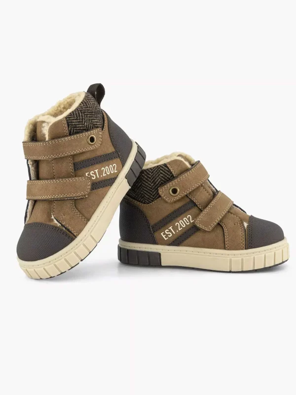 Kinderen Vty Bruine Hoge Sneaker
