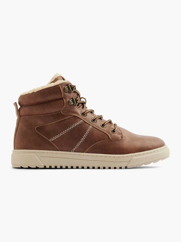 Kinderen Vty Bruine Hoge Sneaker