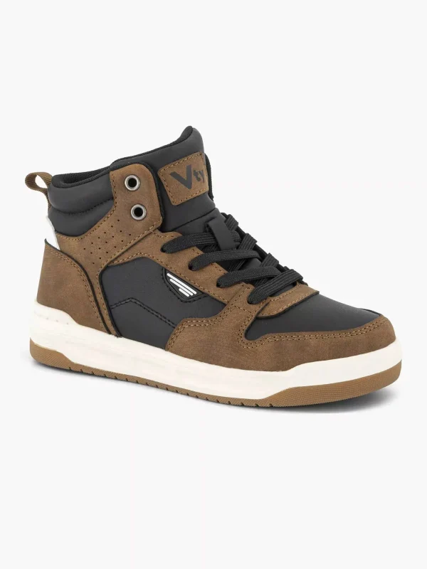 Kinderen Vty Bruine Hoge Sneaker