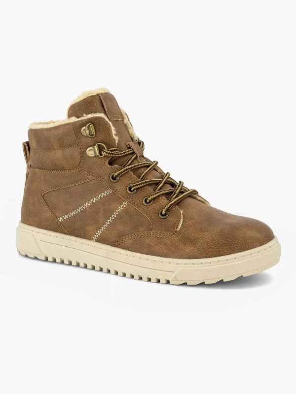 Kinderen Vty Bruine Hoge Sneaker