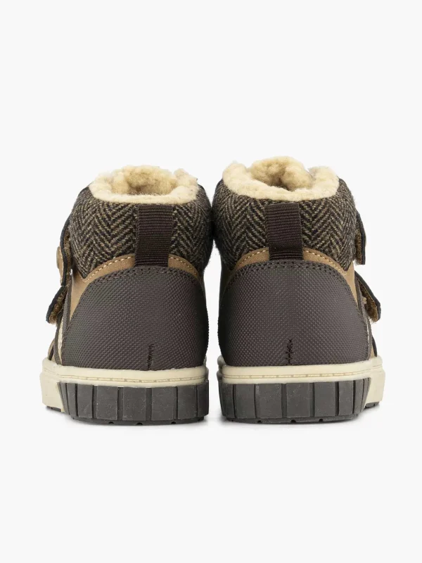 Kinderen Vty Bruine Hoge Sneaker